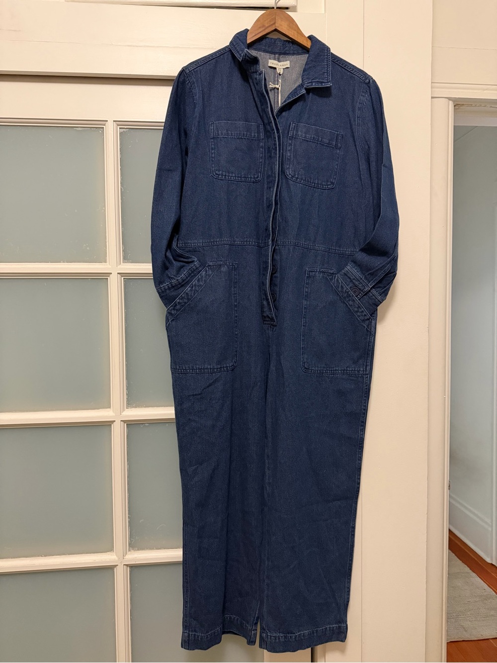 Tradlands denim guide coveralls